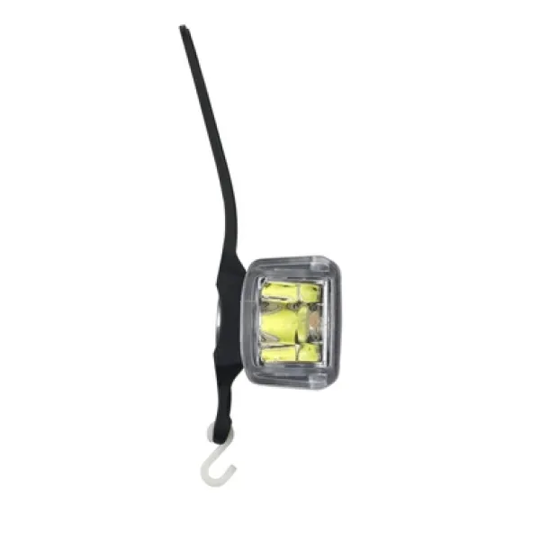  COB bicycle light Crna
