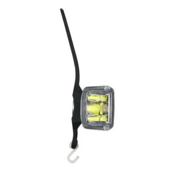  COB bicycle light Crna