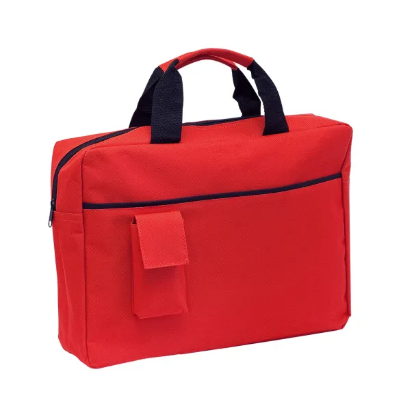 Konfer document bag Red