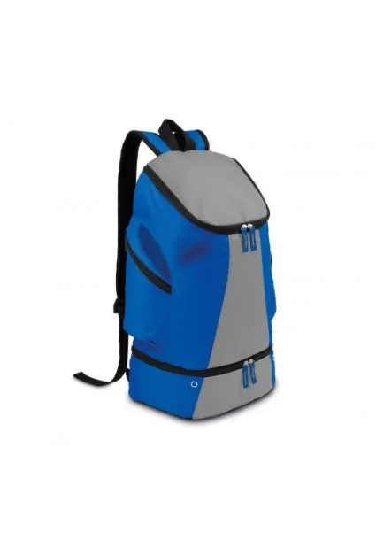  SPORTS BACKPACK - Kimood Royal blue Light Grey