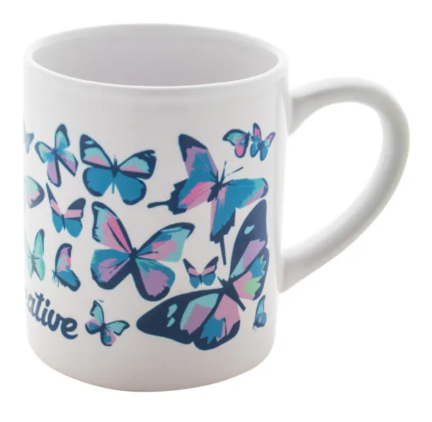 MultiColour Mini sublimacijska šalica, 200 ml Bijela