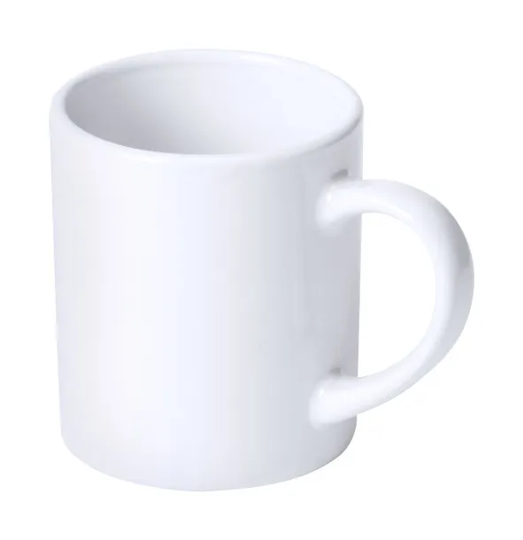 MultiColour Mini sublimacijska šalica, 200 ml Bijela