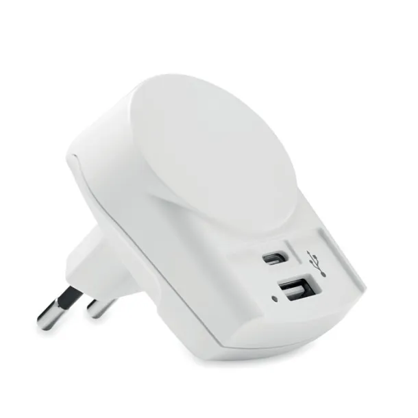 EURO USB CHARGER A/C Skross Euro USB Charger (AC) White