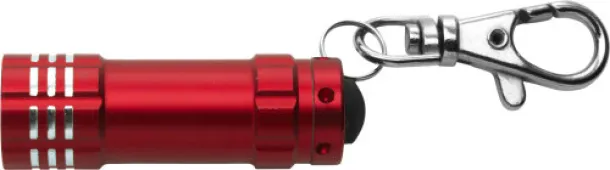 ANNA aluminium 2-in-1 key holder red