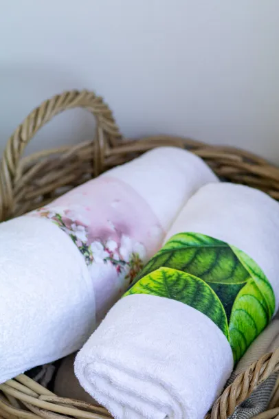 Subowel M sublimacijski ručnik, 400 g/m² Bijela