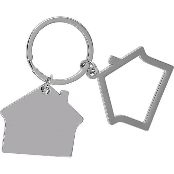  Keyring "house" Srebrna
