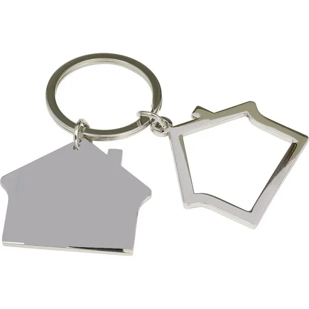  Keyring "house" Srebrna