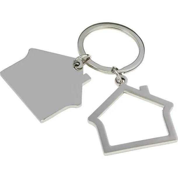  Keyring "house" silver