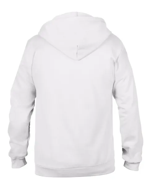  ADULT FULL-ZIP HOODED FLEECE - Anvil White