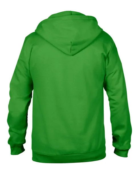  Muška hoodica s patentom, 245,0 G / m2 - Anvil Green Apple