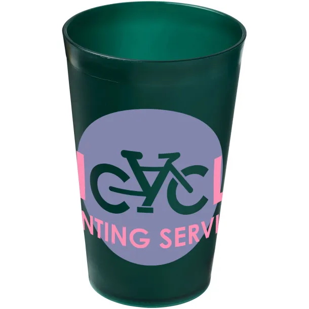 Drench 300 ml plastic tumbler - PF Manufactured Frosted green