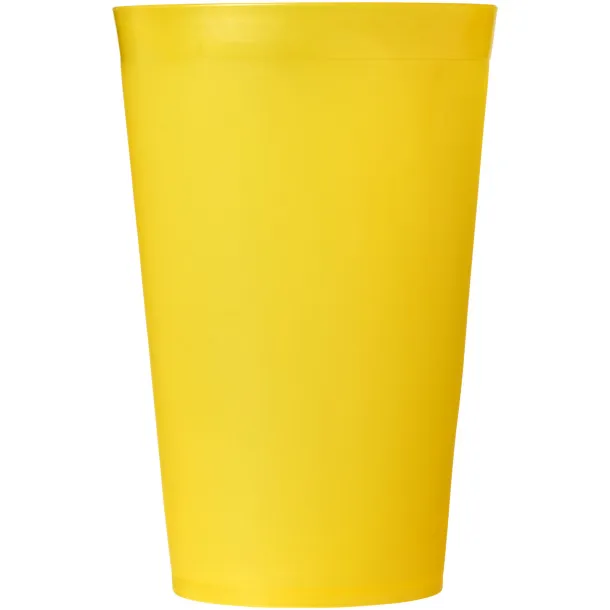 Drench 300 ml plastic tumbler - PF Manufactured Frosted yellow