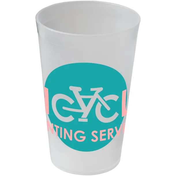 Drench 300 ml plastic tumbler - PF Manufactured White