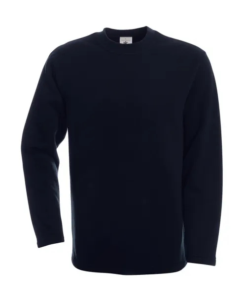  Open Hem Sweatshirt - B&C Navy