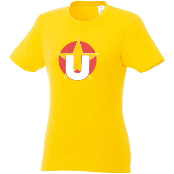 Heros short sleeve women's t-shirt - Elevate Essentials Yellow