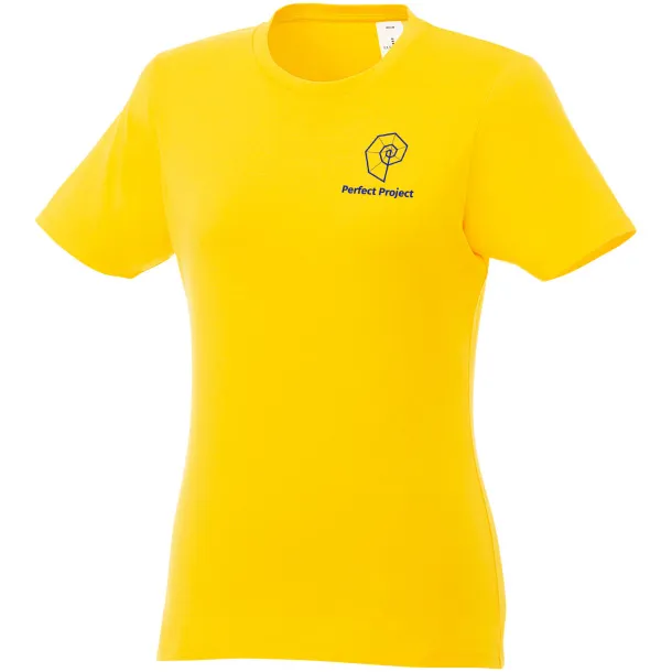 Heros short sleeve women's t-shirt - Elevate Essentials Yellow