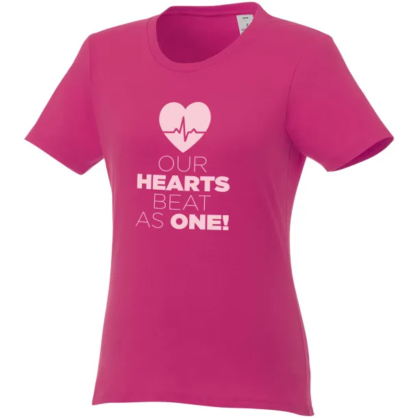 Heros short sleeve women's t-shirt - Elevate Essentials Magenta