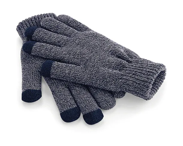  TouchScreen rukavice - Beechfield Heather Navy