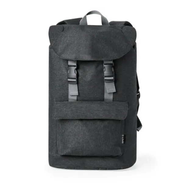  RPET laptop backpack 15" black