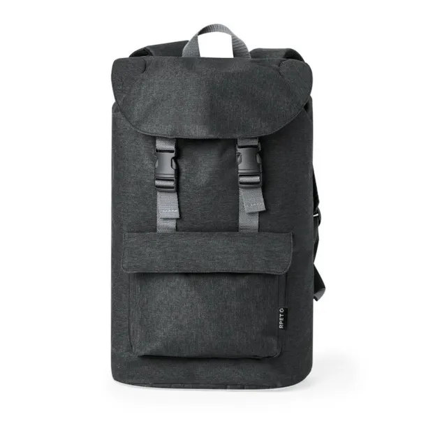  RPET laptop backpack 15" black