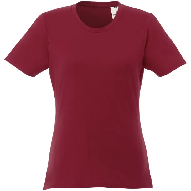 Heros short sleeve women's t-shirt - Elevate Essentials Burgundy