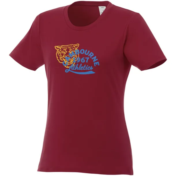 Heros short sleeve women's t-shirt - Elevate Essentials Burgundy