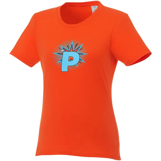 Heros short sleeve women's t-shirt - Elevate Essentials Orange