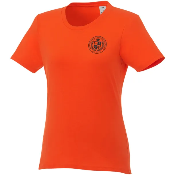 Heros short sleeve women's t-shirt - Elevate Essentials Orange