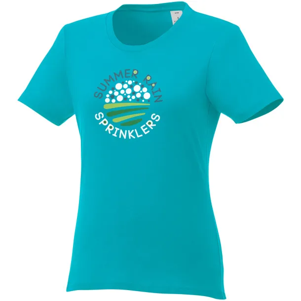 Heros short sleeve women's t-shirt - Elevate Essentials Aqua