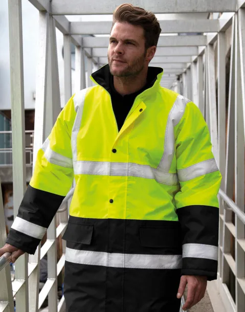  Core Motorway 2-Tone Safety Coat - Result Safe-Guard