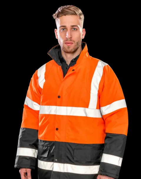  Core Motorway 2-Tone Safety Coat - Result Safe-Guard