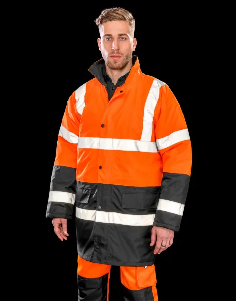  Core Motorway 2-Tone Safety Coat - Result Safe-Guard