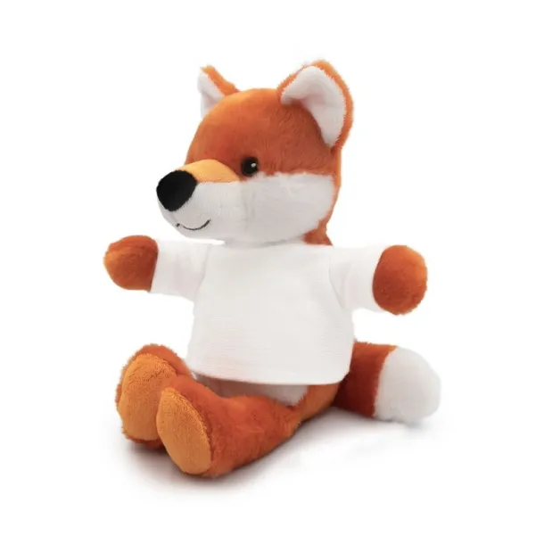 Sneeky RPET plush fox orange