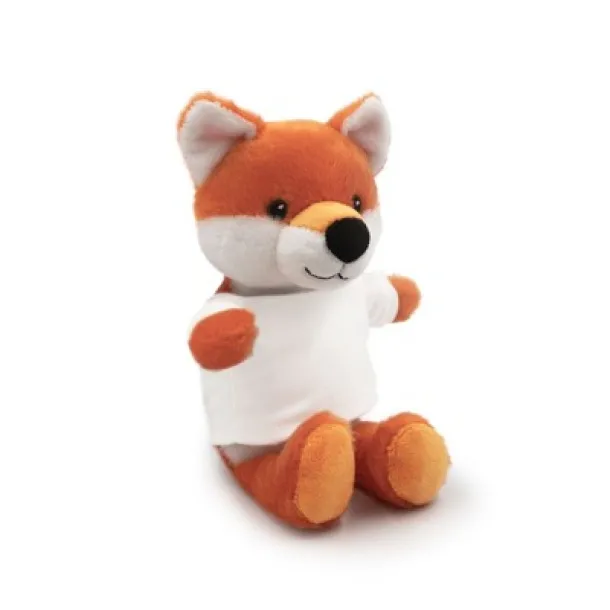 Sneeky RPET plush fox orange