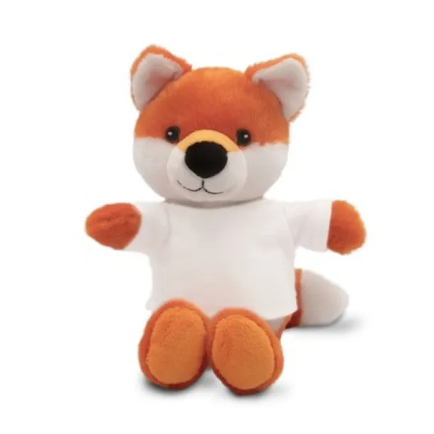 Sneeky RPET plush fox orange