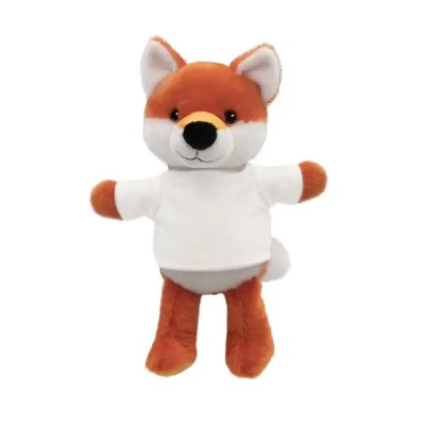 Sneeky RPET plush fox orange