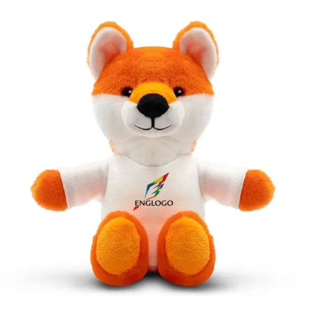 Sneeky RPET plush fox orange