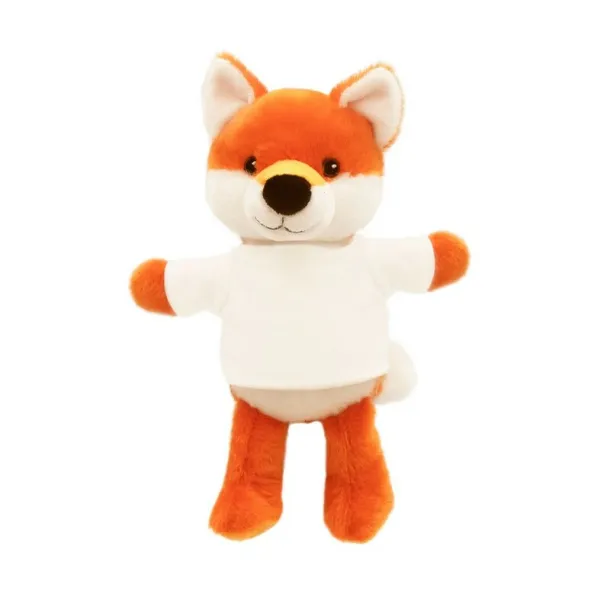 Sneeky RPET plush fox orange