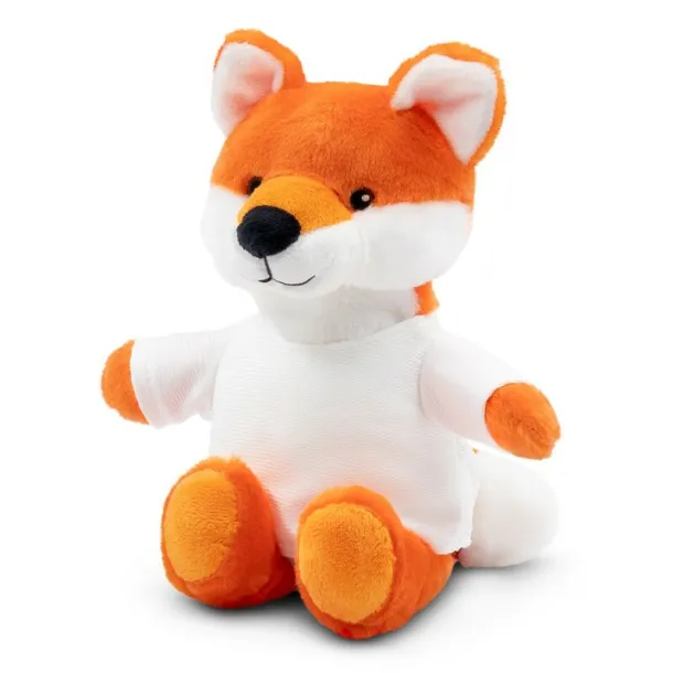 Sneeky RPET plush fox Narančasta