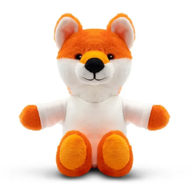 Sneeky RPET plush fox orange