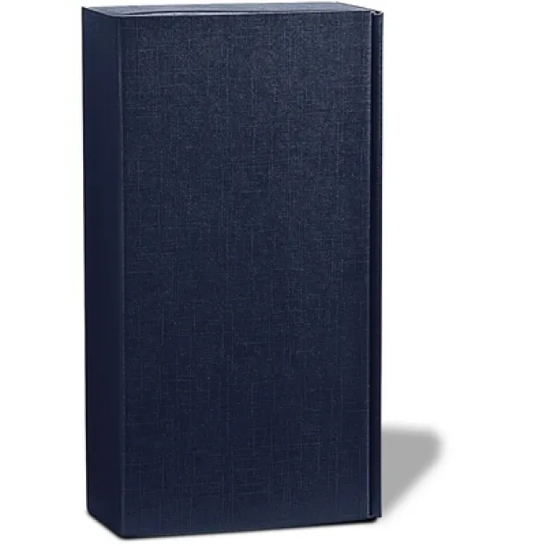  Ekskluzivna kutija za vino, 2 odjeljka Mornarski plava