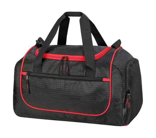  Piraeus Sports Holdall - Shugon Black Crvena