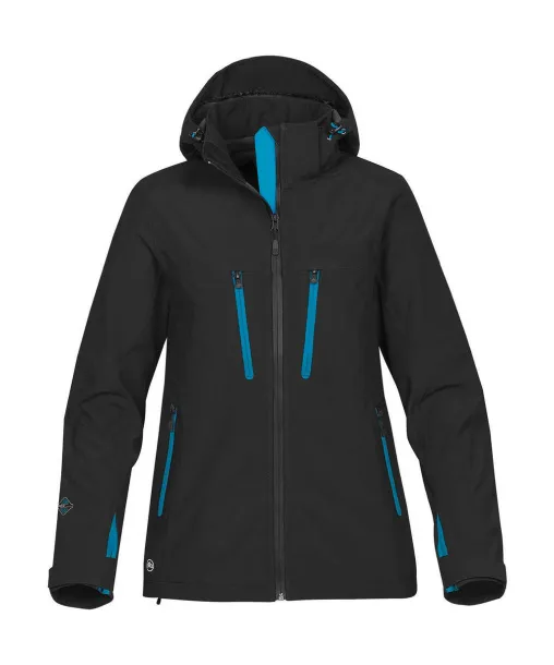  Ženska softshell jakna - Stormtech Crna Electric