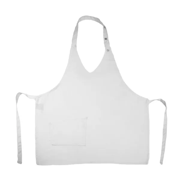  Bern Women’s Bib Apron - SG Accessories - BISTRO (Ex JASSZ Bistro) Bijela