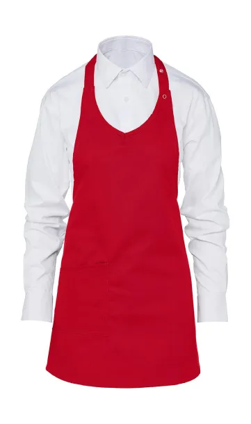  Bern Women’s Bib Apron - SG Accessories - BISTRO (Ex JASSZ Bistro) Crvena