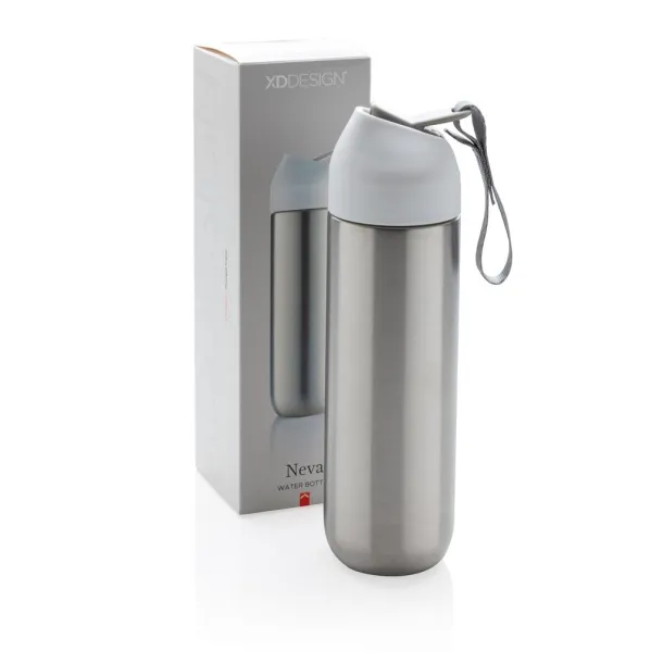  Neva water bottle metal 500ml White Cool Grey 4