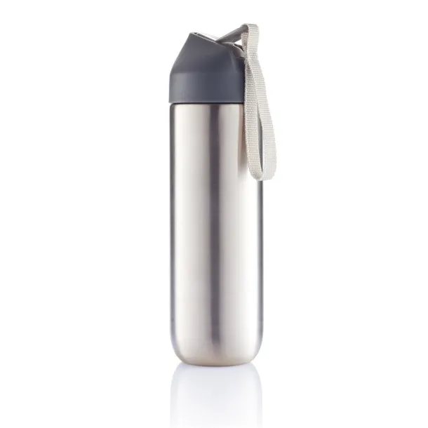  Neva water bottle metal 500ml Cool Grey 7 Anthracite