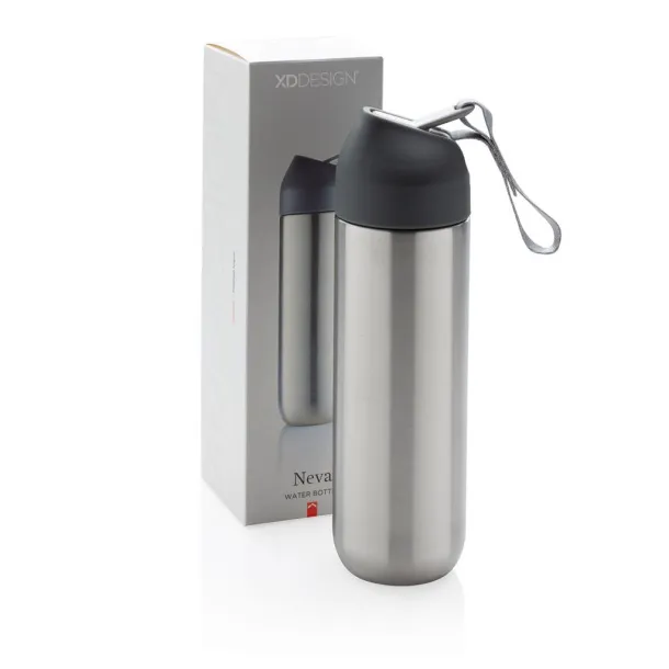  Neva water bottle metal 500ml Cool Grey 7 Anthracite