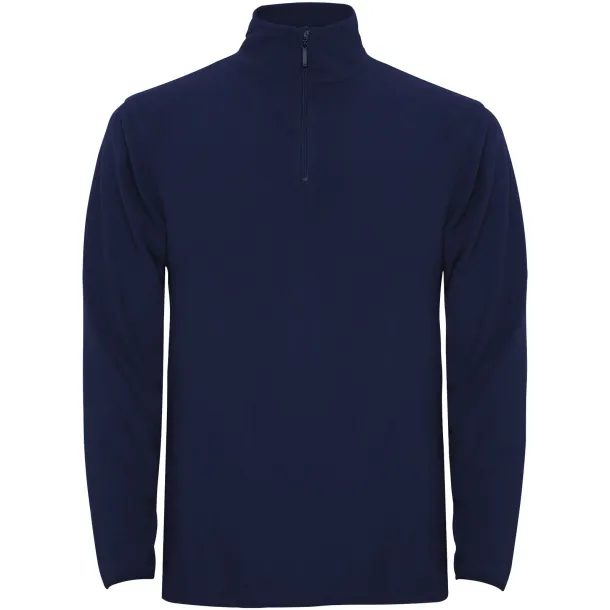 Himalaya men's quarter zip fleece jacket - Roly Navy Blue