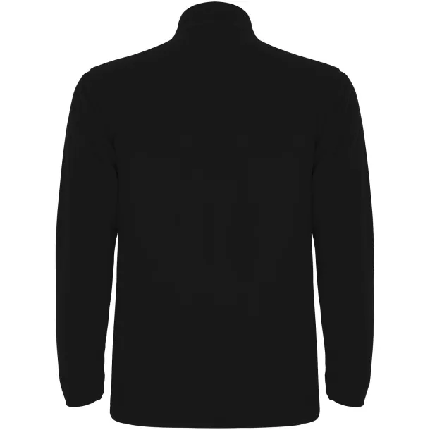 Himalaya men's quarter zip fleece jacket - Roly Crna